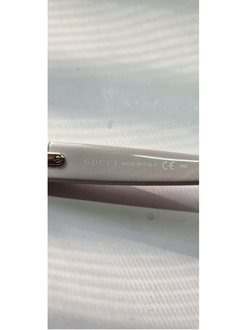 Gucci GG 3773/U Q7O Translucent Brown Beige Eyeglasses Frames Made In Italy - Picture 3 of 12